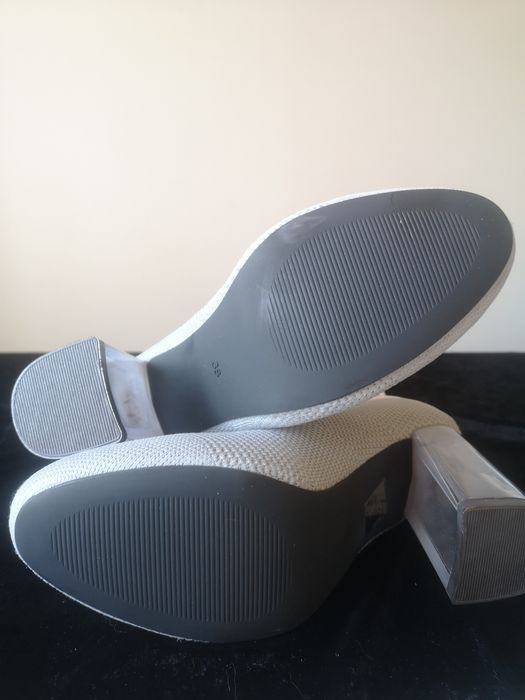 Дамски Боти с прозрачен ток 38 номер