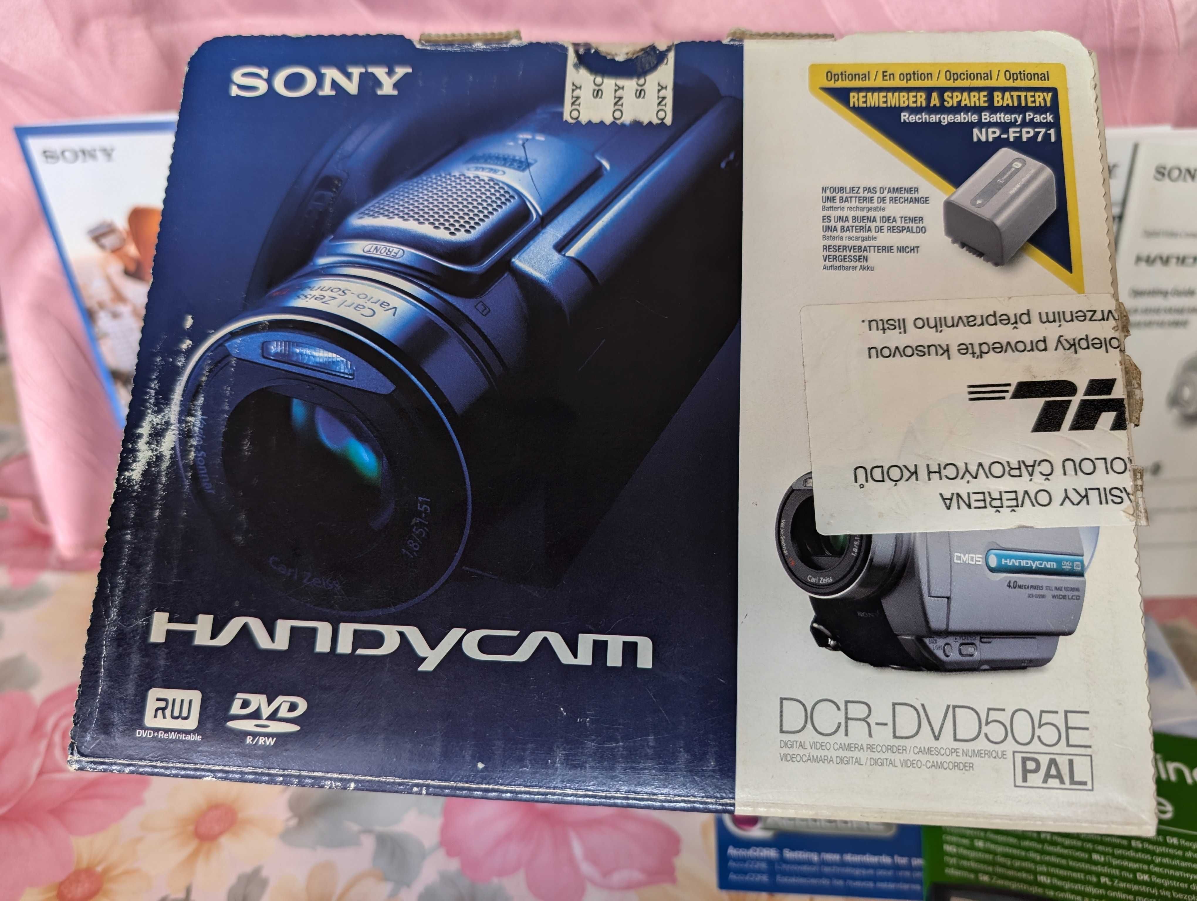Видеокамера Sony DCR-DVD 505 E / 55Е