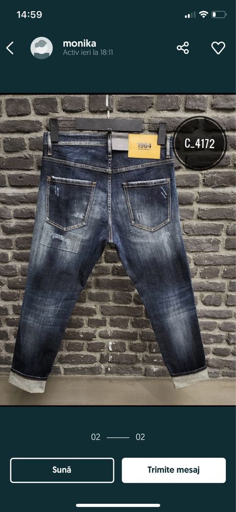 Blugi Dsquared calitatea 1