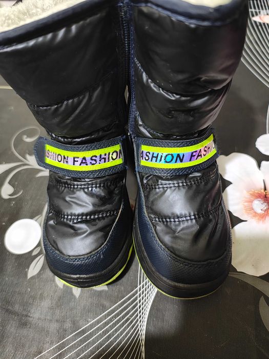 Cizme îmblănite, de zăpadă pt baieti