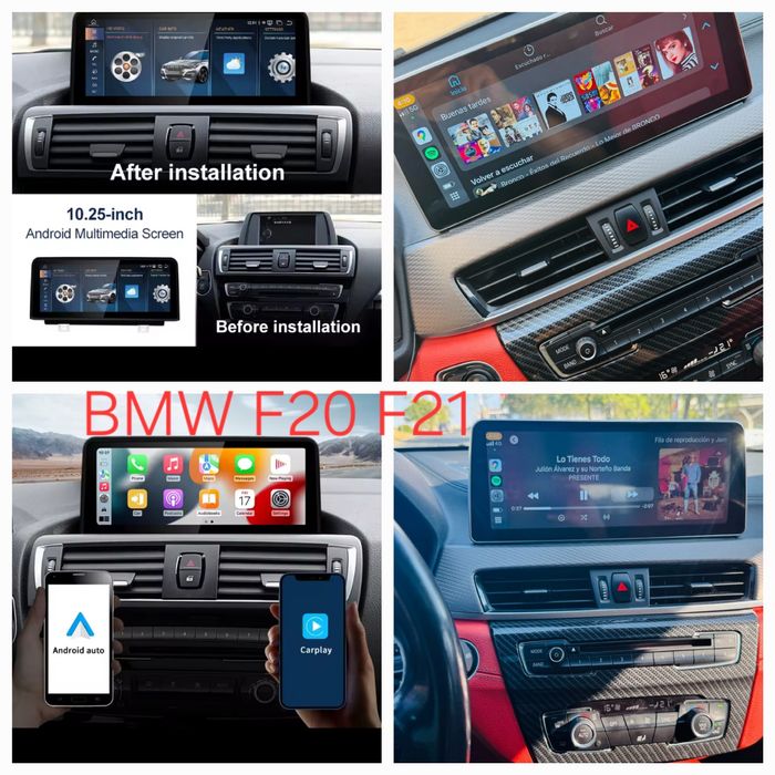 Navigatie Android Bmw E70, E71, F20,F23,F30,F31, X5,X6,F32,F33