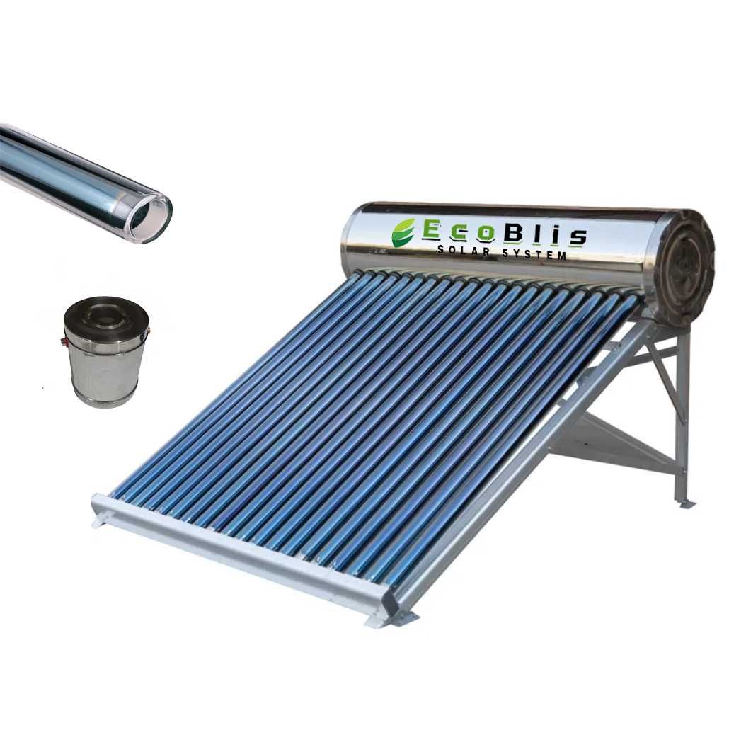 Panou Solar Apa calda ECOBLIS 156 Litri - Livrare Rapida ! Inox
