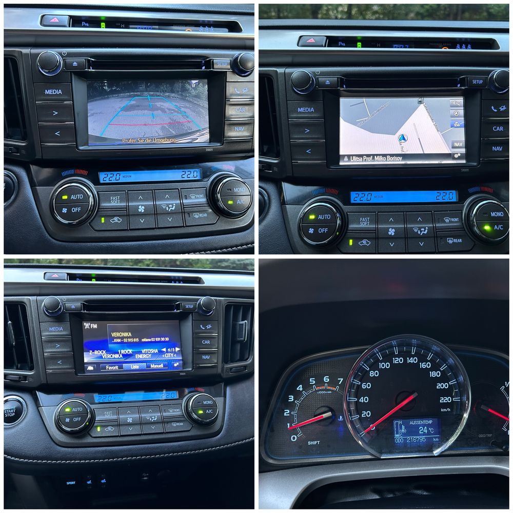 Toyota Rav4 2.0 D-4D, 4x4 , 124 к.с.,01. 2015 г, Пълна серв. история !