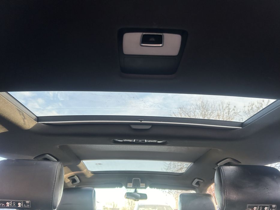 Plafon complet S Line negru interior cu panoramic Audi Q7 7L facelift