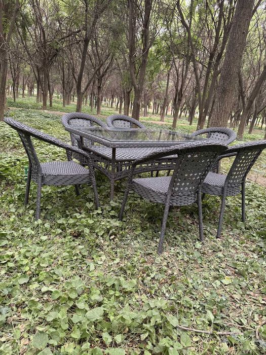 Комплект садовой мебели AIKO DECO: стол и стулья | Оригинал