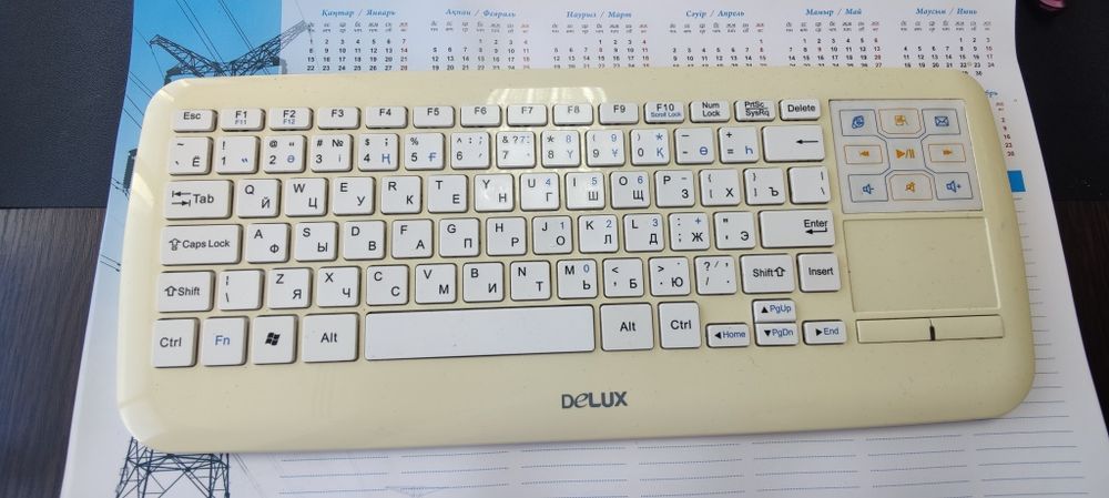 клавиатура DELUX беспроводная