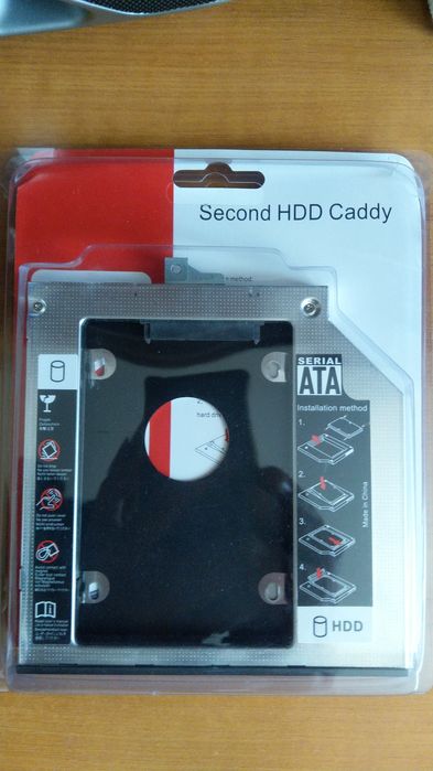 Adaptor Caddy SSD HDD 9 mm S-Ata laptop ultra slim