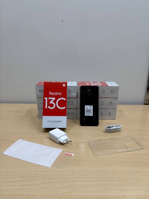 Redmi 13C 256gb новый запечатнный