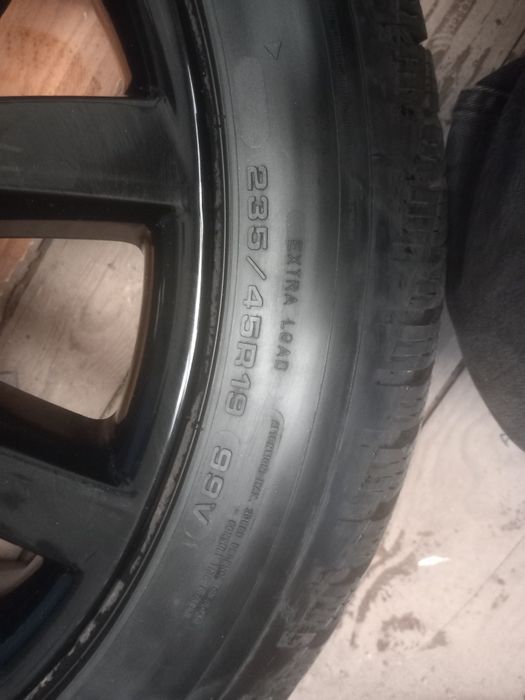 Jante ford kuga r19 5x108 et 52.5 anvelope de iarna 235 45 19