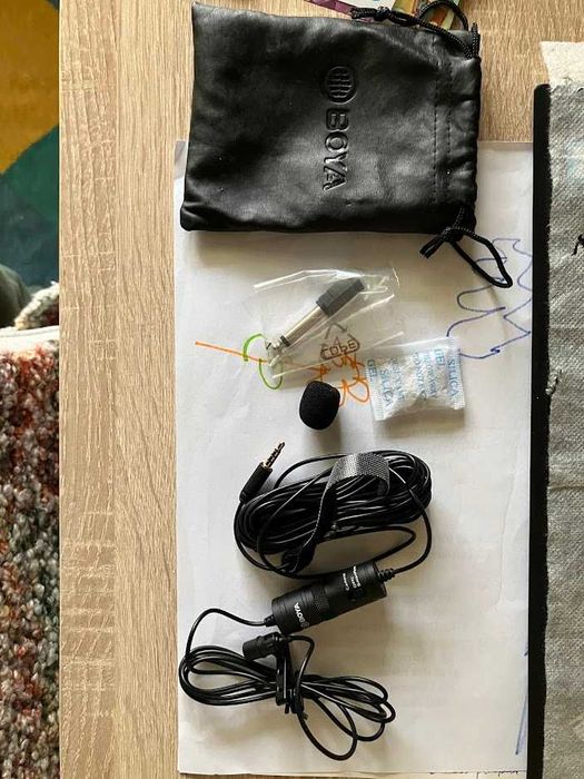 Microfon lavalieră stereo Boya BY-M1