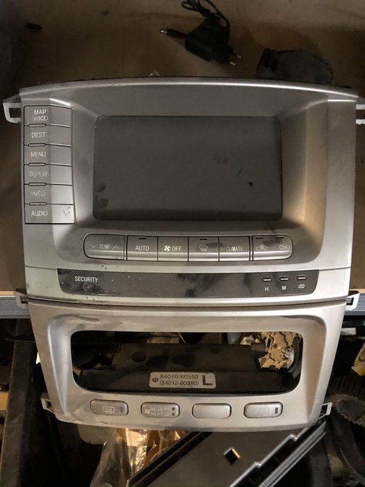 Display touchscreen gps navigatie toyota Land Cruiser j100 facelift j10 si j120
