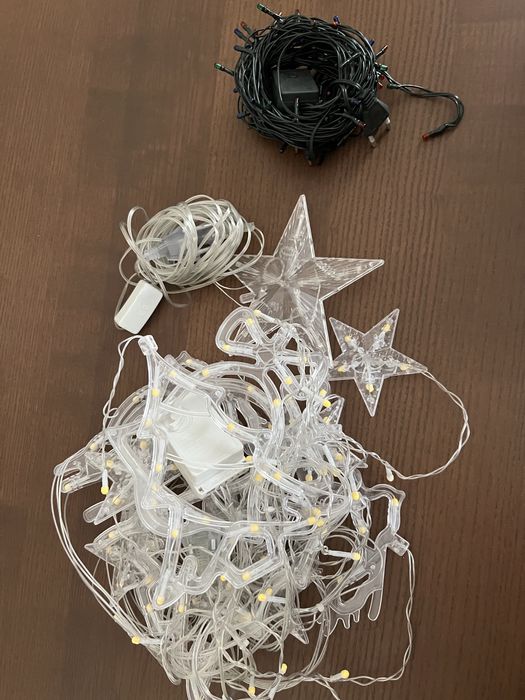 Электрогирлянда три вида продам все вместе за 5000