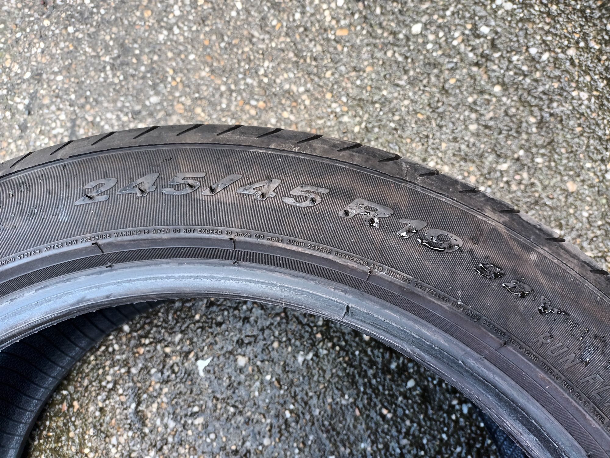 245/45/19 vara pirelli p zero