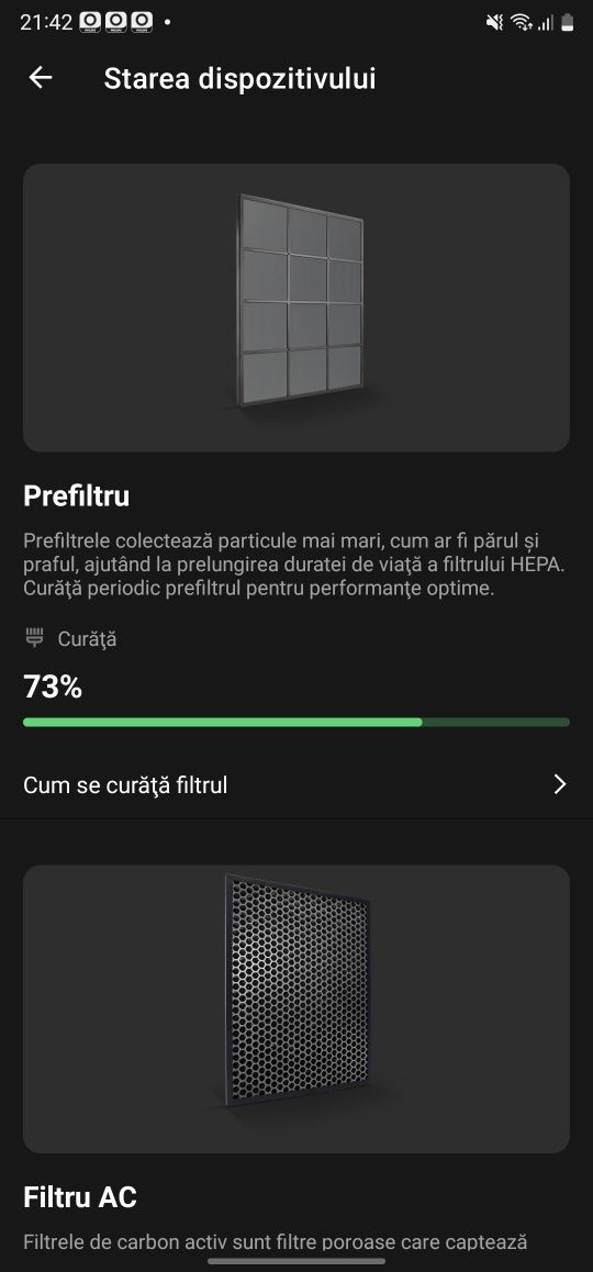 Purificator si umidificator Philips 2000i