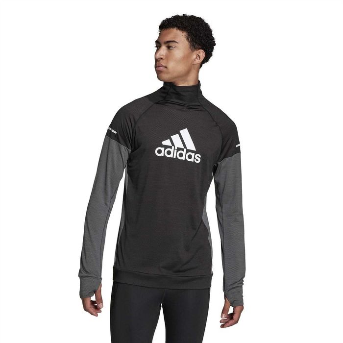 Мъжка спортна блуза Adidas Block LS Tee - S, M, L, XL размери