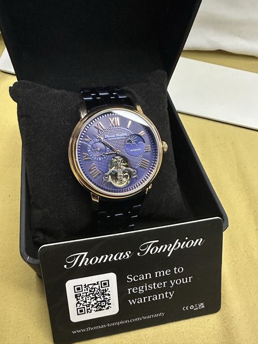 Ceas Thomas Tompion TT-1363 Automatic – Ediție Limitată, Nou, Elegant