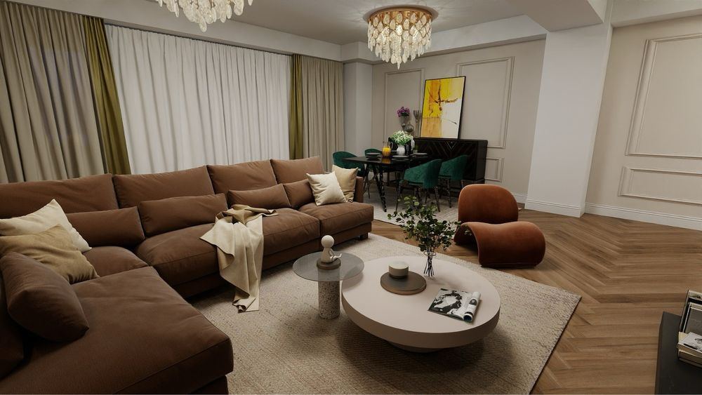 Randari 3D profesionale pentru locuinte (design realist si personaliza