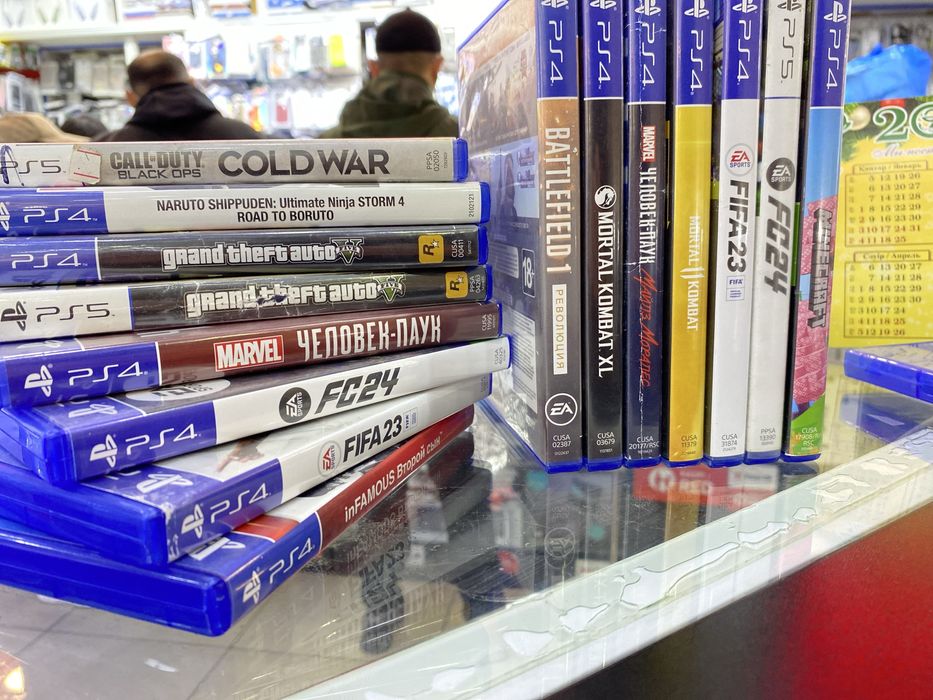 Продам игры на пс 4/ps4