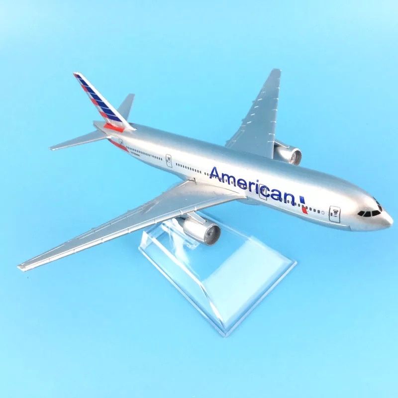 Avion metal Boeing 777 Air American /cadou