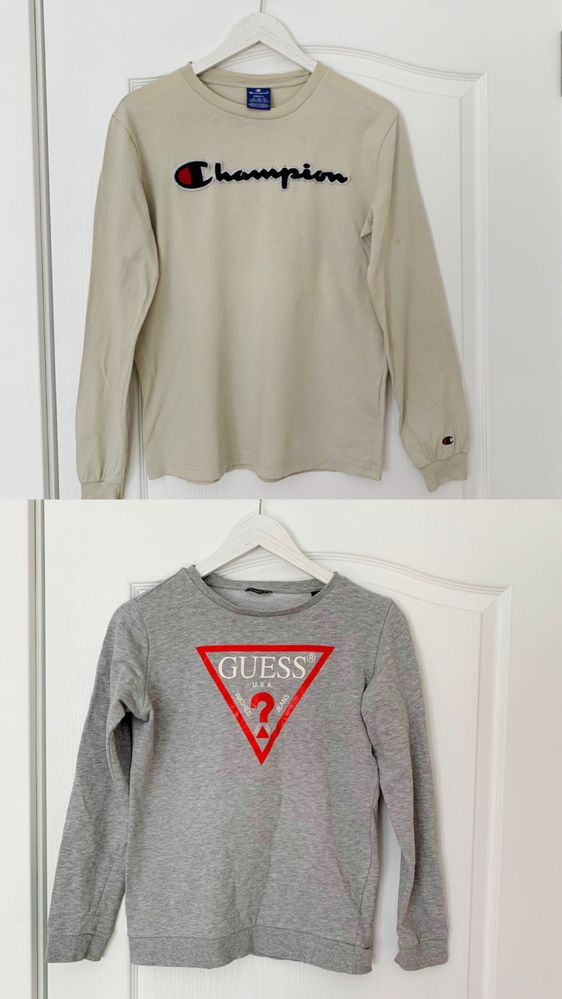 Комплект детски блузи Lacoste GUESS Champion