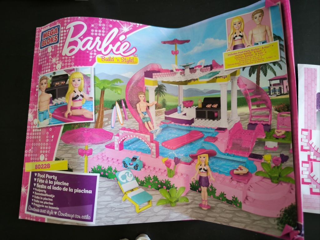 Конструктор Мега Блокс Барби - Mega Bloks Barbie Pool Party