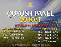 Quyosh panel Wingo 560w | Солнечные панели Jinko 585w 590w 620w