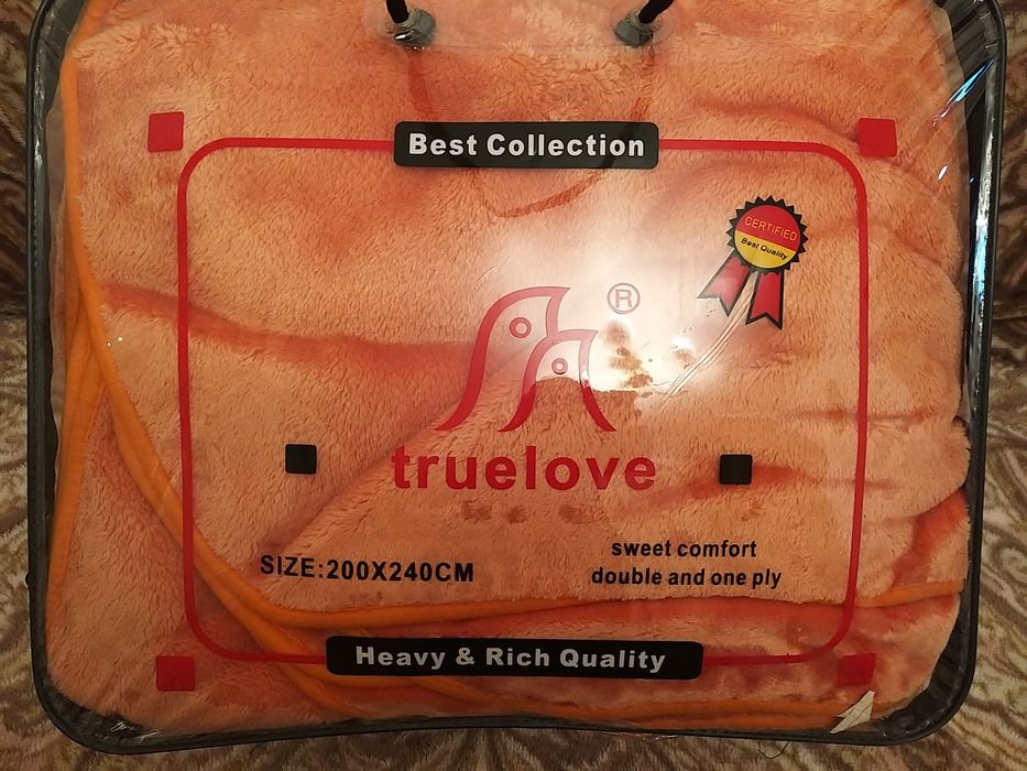 Patura groasa crem camera copii