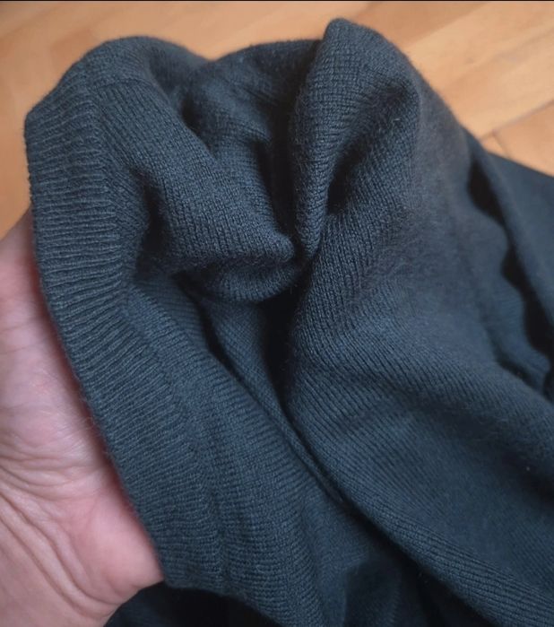 Pulover Bărbătesc Tomher Original - XL - Lână & Cașmir - Verde Închis