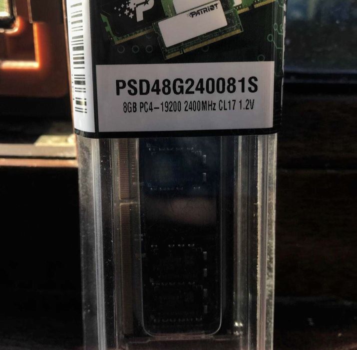 Оперативная память DDR4 8GB 2400Mhz SODIMM