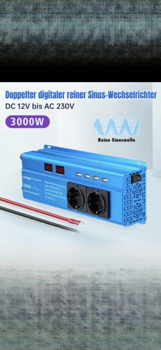 Invertor 12v 220v 1.5kw