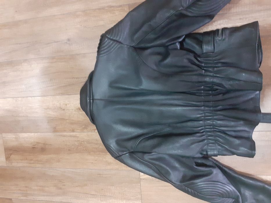 Кожено рокерско яке от телешки бокс