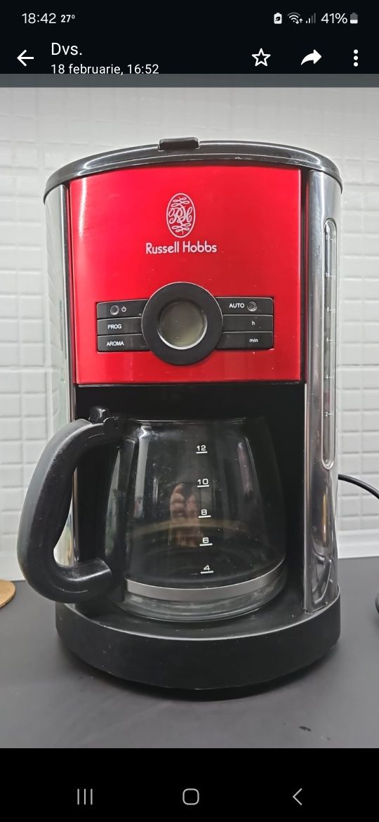 Vând filtru cafea