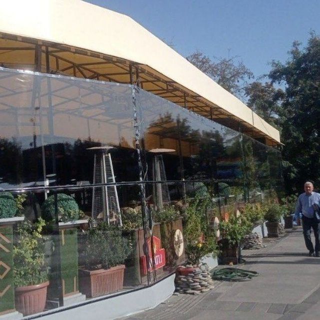 Тент Баннер Бассейн Клëнка прозрачный установка