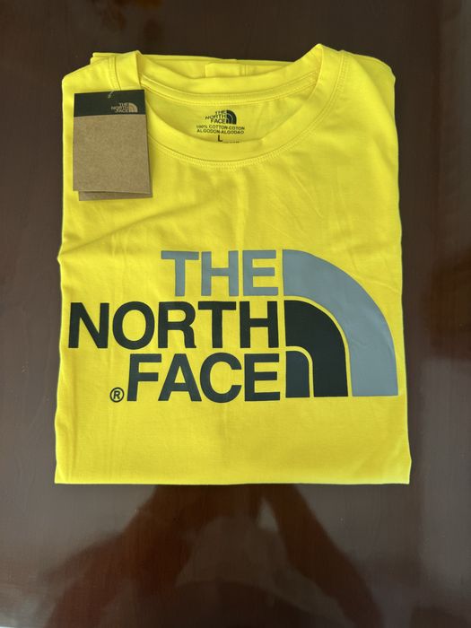 Tricou The north Face galben L