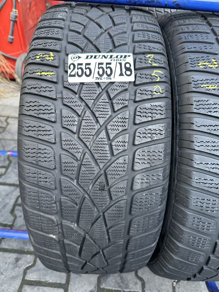 255/55/18 Dunlop M+S