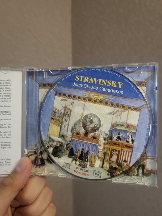 Классическая музыка Стравинского в исполнении Жана-Клода Казадезюса
