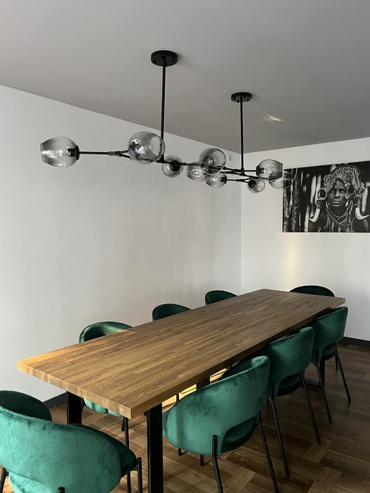 Lampa living cu 9 globuri