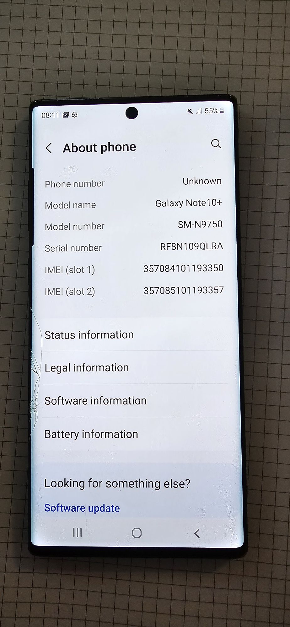 Samsung Note10+ Plus