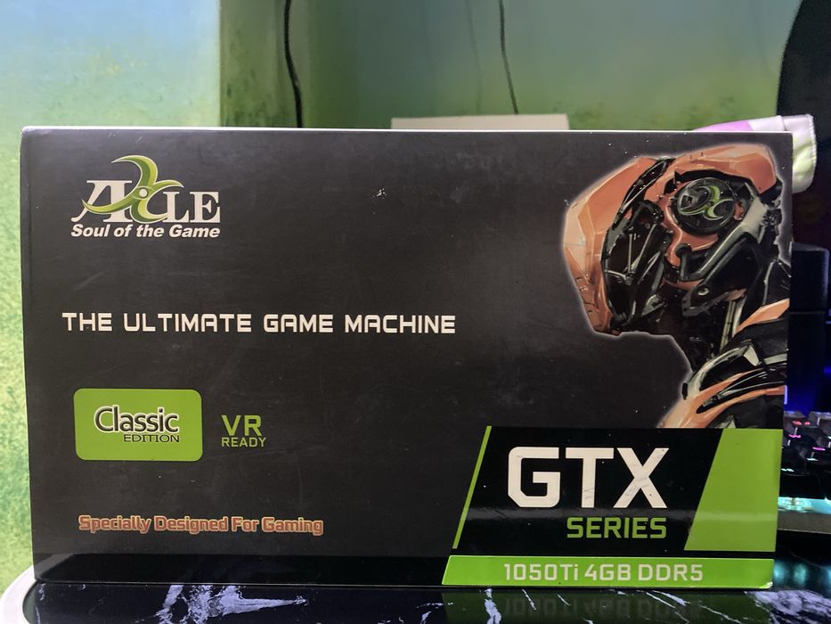 Видеокарта 1050ti 4gb