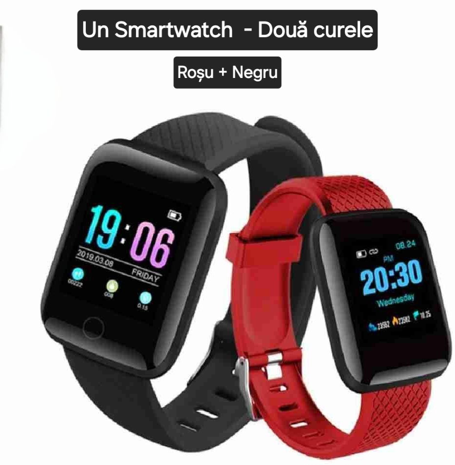 Ceas Smart Puls/Tensiune/Calorii/Distanțe. Apeluri/Mesaje/Notificări.