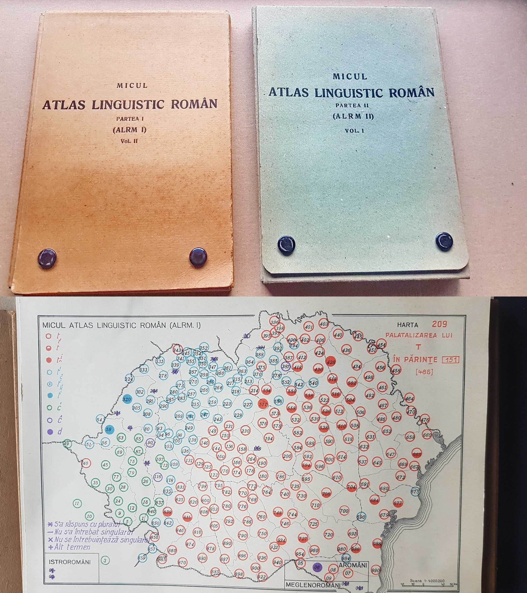 F129-I-Micul Atlas Lingvistic Roman anii 1940-S. Puscasiu.