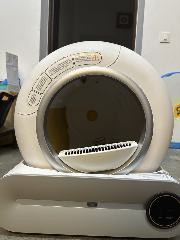 Litiera Auto Smart pisica,Sterilizare Ionica-gravitationali,Touch 9L