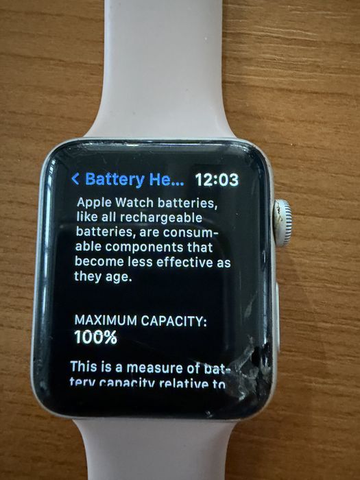 Apple watxh series 3 42mm gps