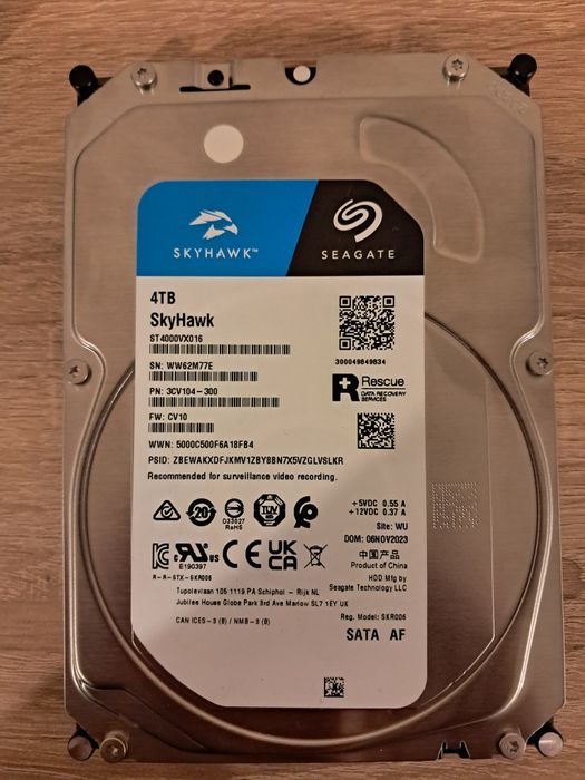 Hdd Seagate SkyHawk 4tb