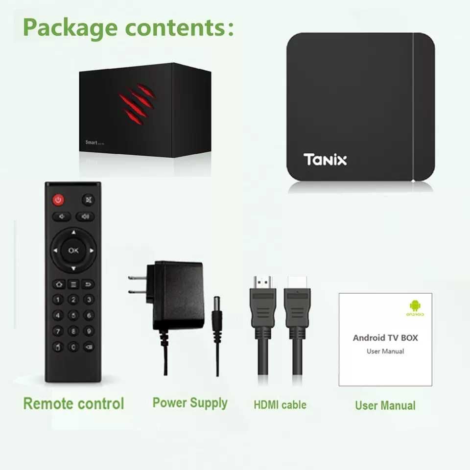 TV Box TanixW2, Android 11, ТВ-приставка ТВ бокс