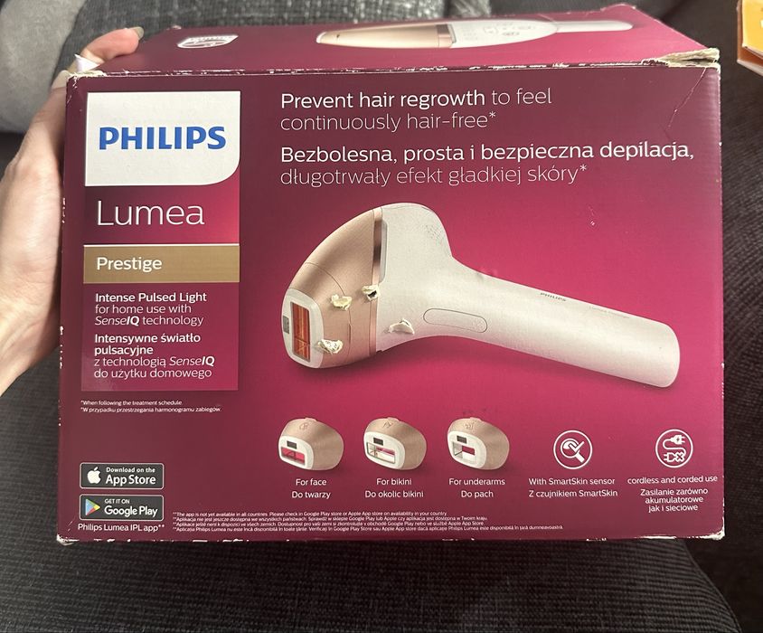 Фотоепилатор Philips Lumea Prestige