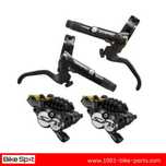 Shimano Saint DH BR-M820 H03C Metal 4-Piston Disc Brake Set Спирачки