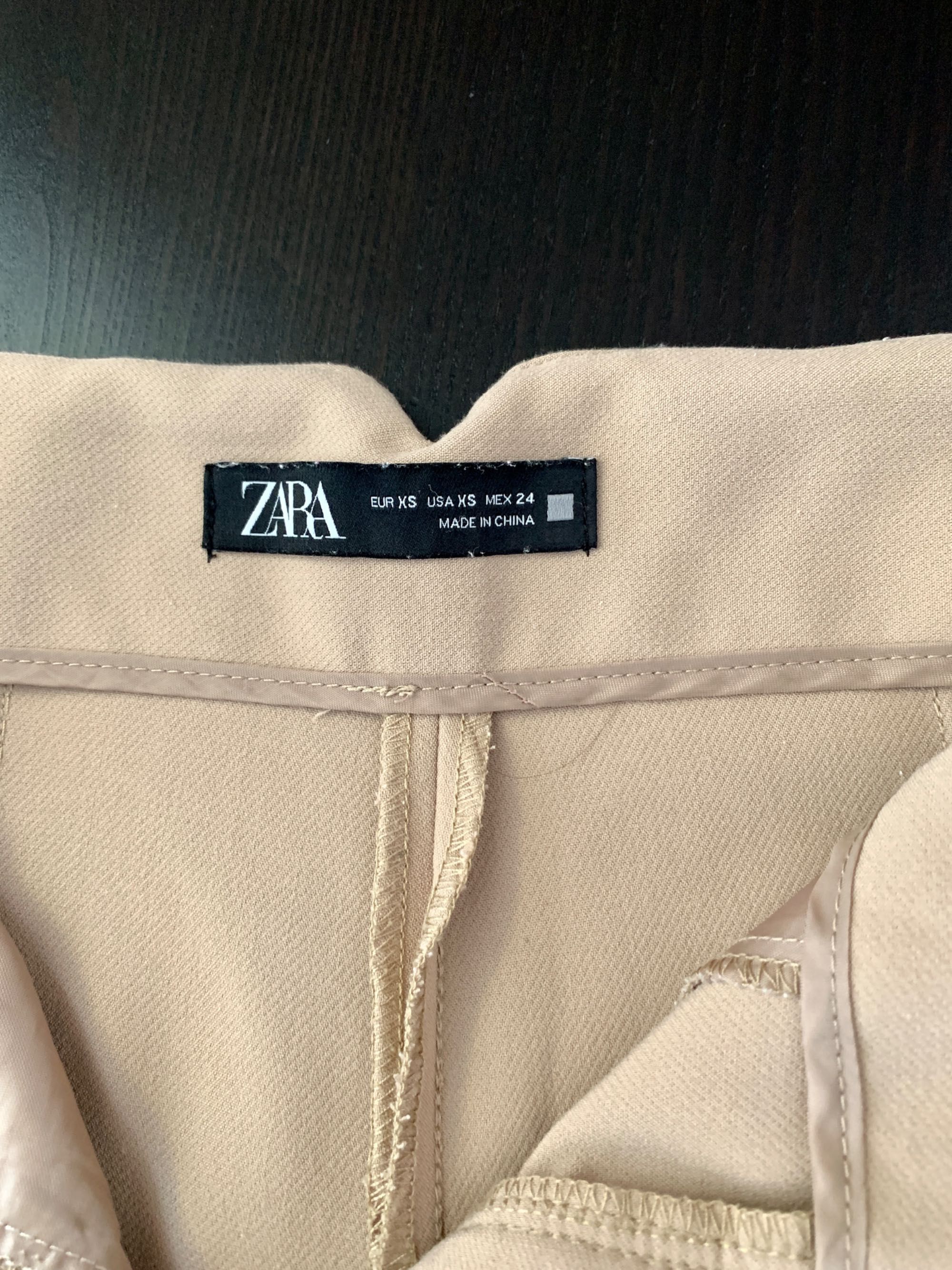 pantaloni Zara xs talie inalta