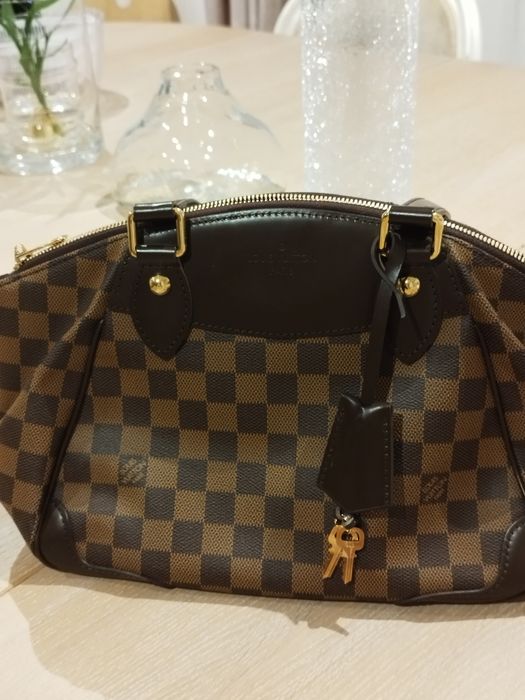Vând geanta Louis Vuitton Damier Ebene Verona PM originala