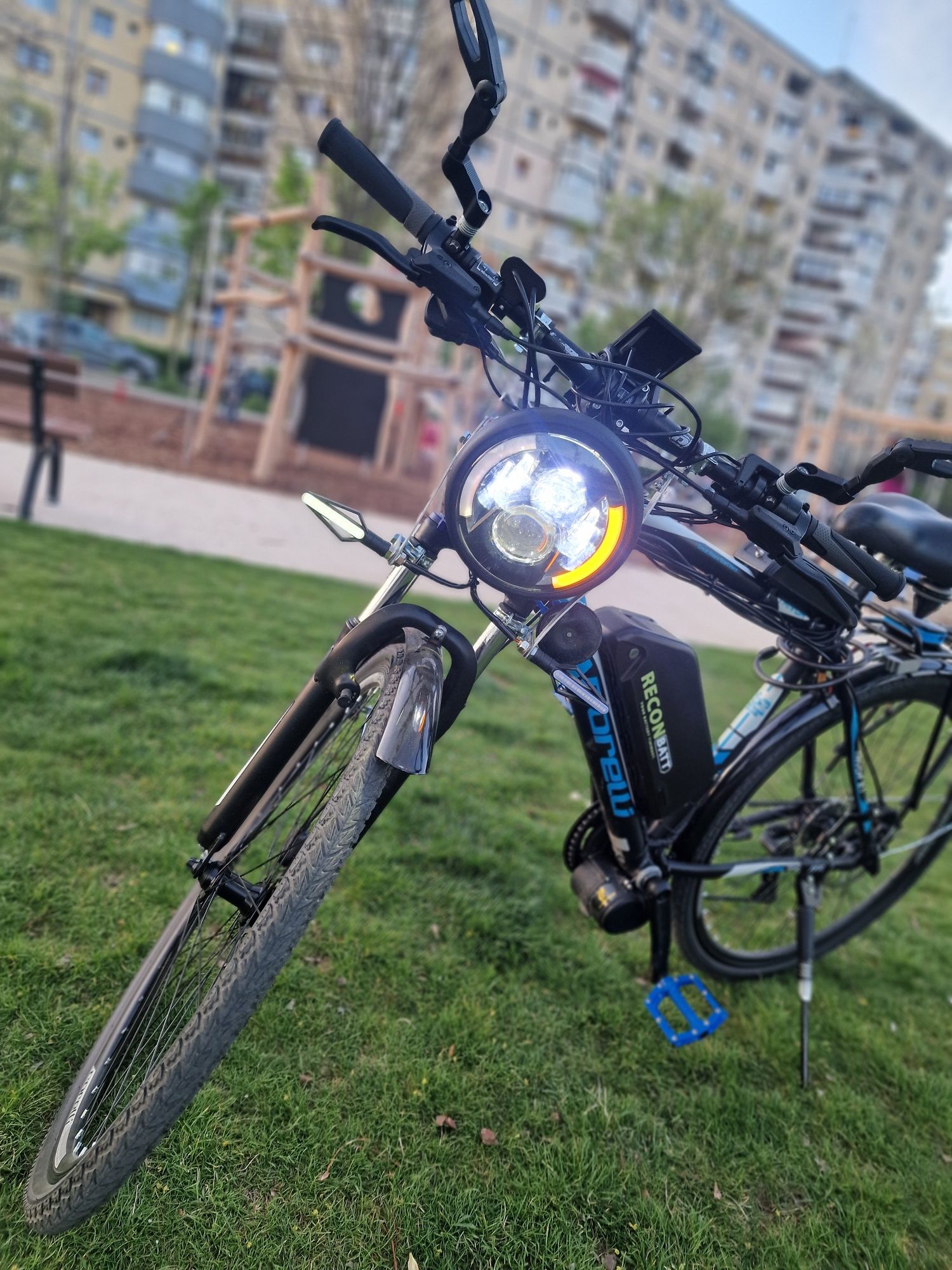 Bicicleta electrica 28", 750w, baterie 48v/19Ah